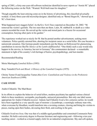 The serial killer files