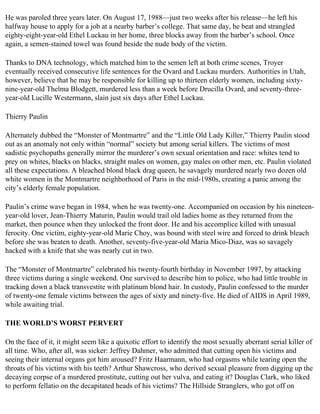 The serial killer files