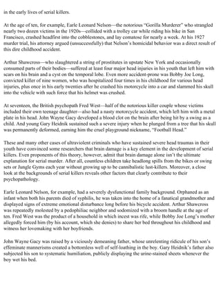 The serial killer files