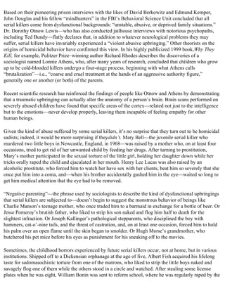 The serial killer files