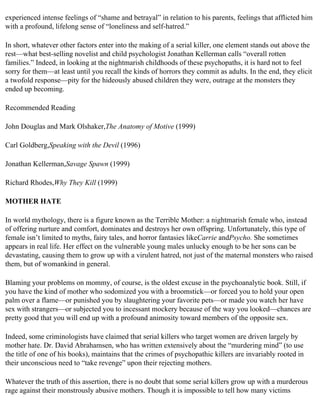 The serial killer files