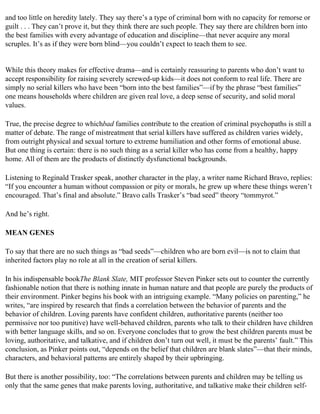 The serial killer files