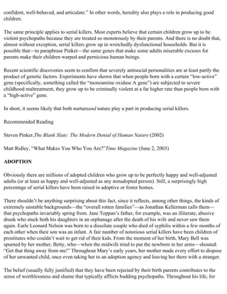 The serial killer files