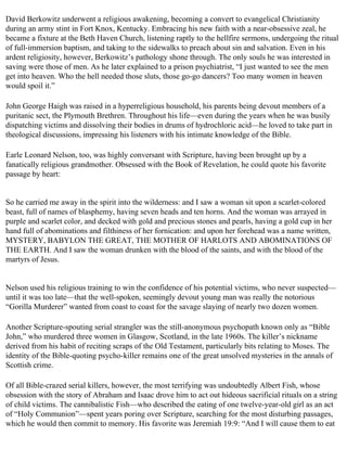 The serial killer files