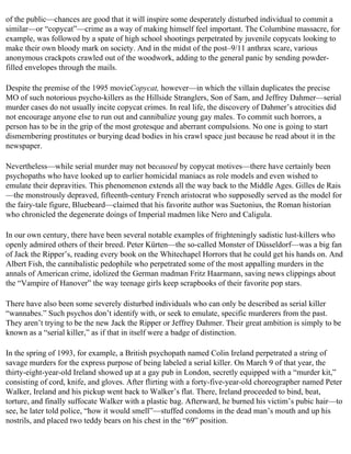 The serial killer files