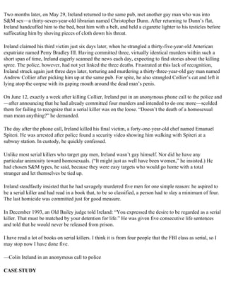 The serial killer files