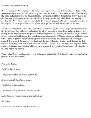 The serial killer files