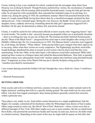 The serial killer files