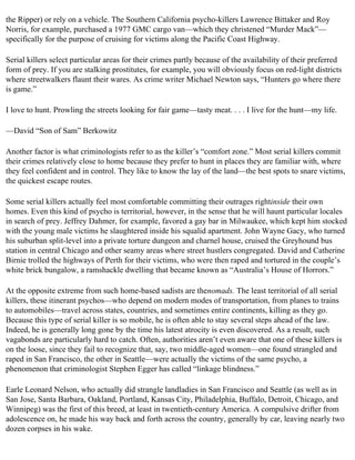 The serial killer files