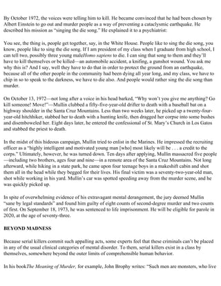 The serial killer files