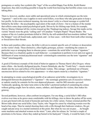 The serial killer files