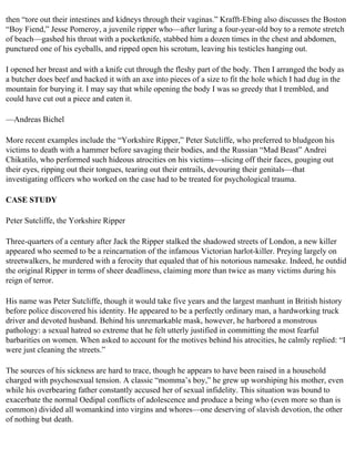 The serial killer files