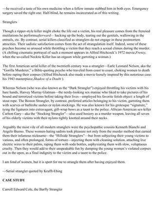 The serial killer files