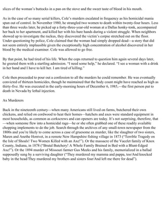 The serial killer files