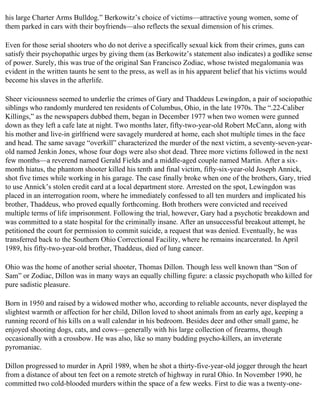 The serial killer files