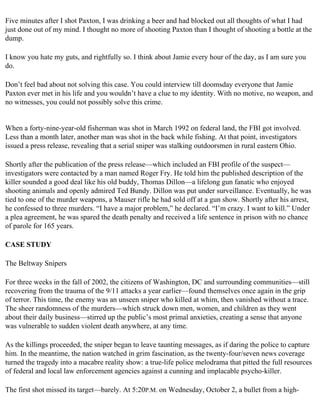 The serial killer files