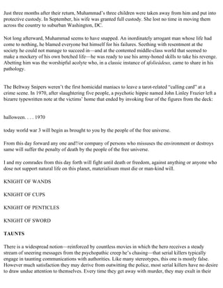 The serial killer files