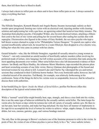 The serial killer files