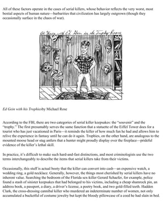 The serial killer files