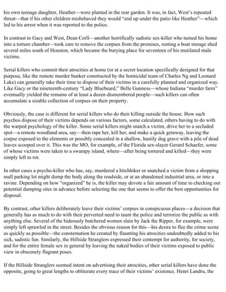 The serial killer files