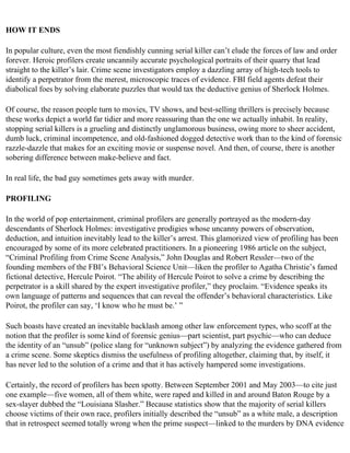 The serial killer files