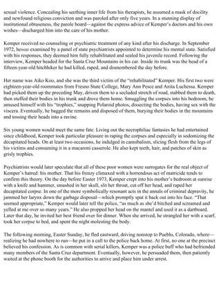 The serial killer files