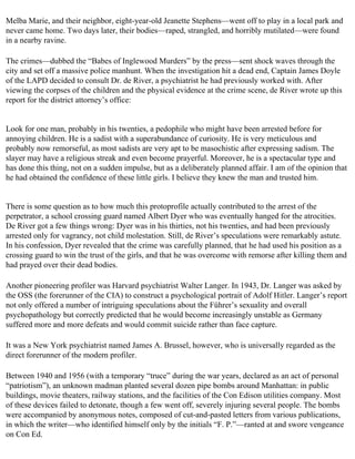 The serial killer files