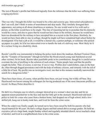 The serial killer files