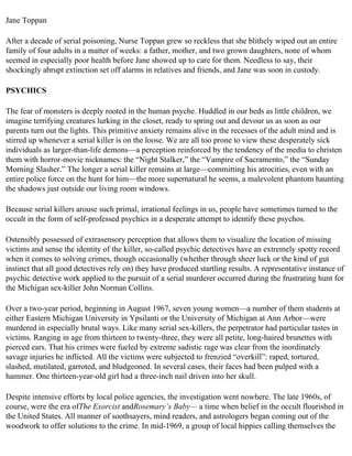 The serial killer files