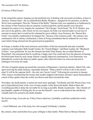 The serial killer files