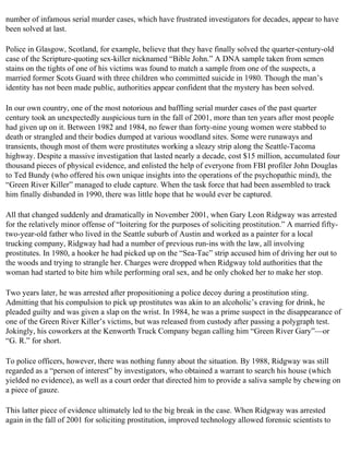 The serial killer files