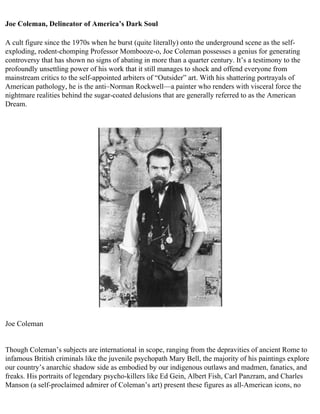 The serial killer files