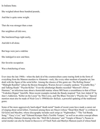 The serial killer files