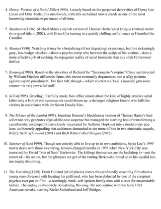 The serial killer files