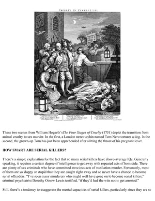 The serial killer files