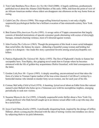 The serial killer files