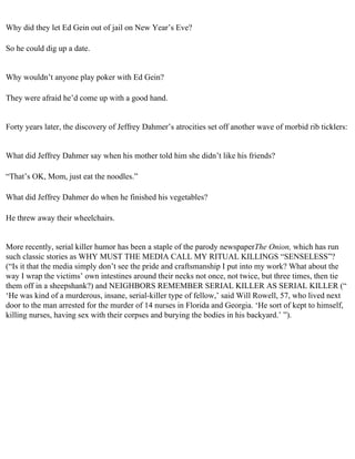 The serial killer files