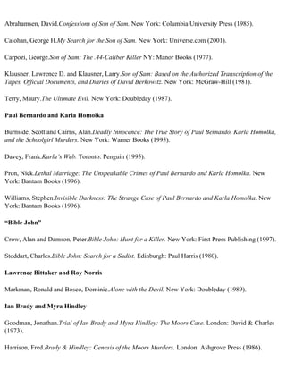 The serial killer files