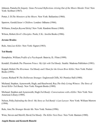 The serial killer files