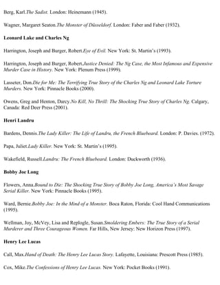 The serial killer files