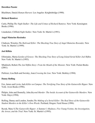 The serial killer files