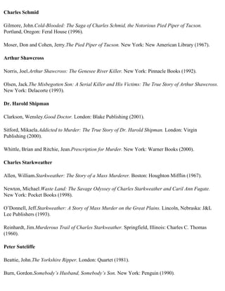 The serial killer files