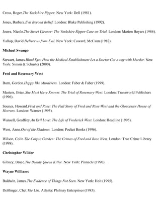 The serial killer files