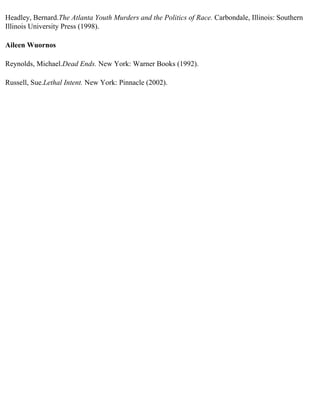 The serial killer files