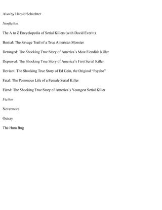 The serial killer files