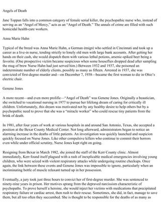 The serial killer files