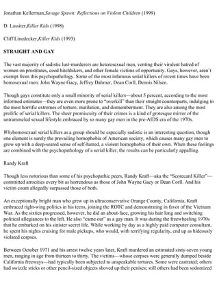 The serial killer files