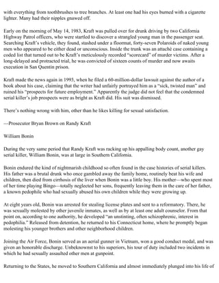 The serial killer files