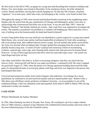 The serial killer files