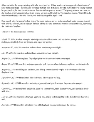 The serial killer files